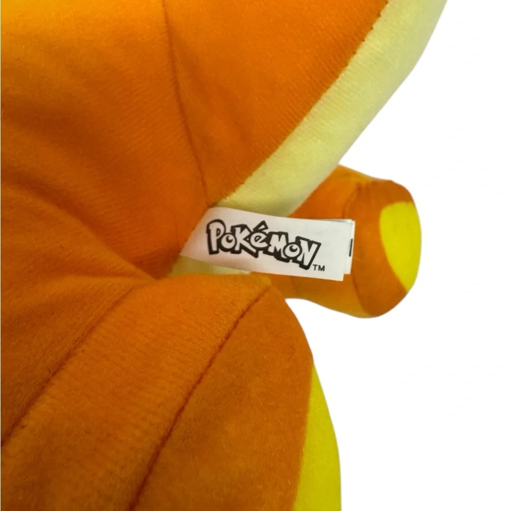 NWT 2020 Pokemon Toy Factory CHARMANDER Fire Tail 14” Stuffed Animal Toy w/ Tags